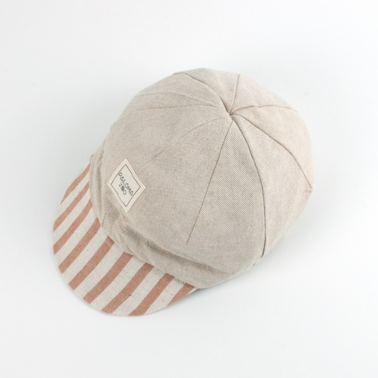 PalomaZoo Velo Cap Beige & Terra Stripes