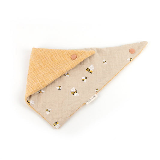 Mini Scarf | Happy Bees & Vanille